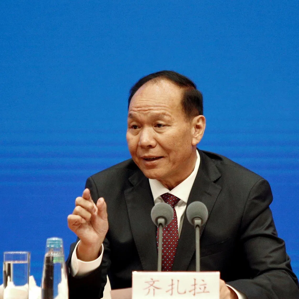 Che Dalha, the former government head of the Tibet Autonomous Region, illegally took in more than 158 million yuan (S$29.93 million) from 1999 to 2025.