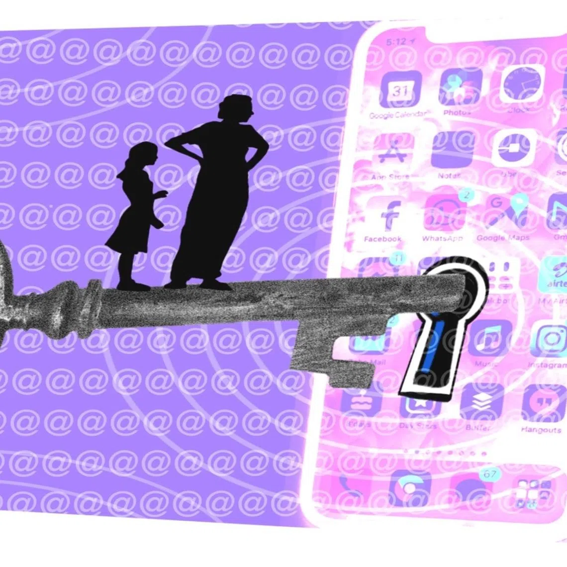 Gaining access to social media later has advantages and disadvantages, says the writer's daughter.