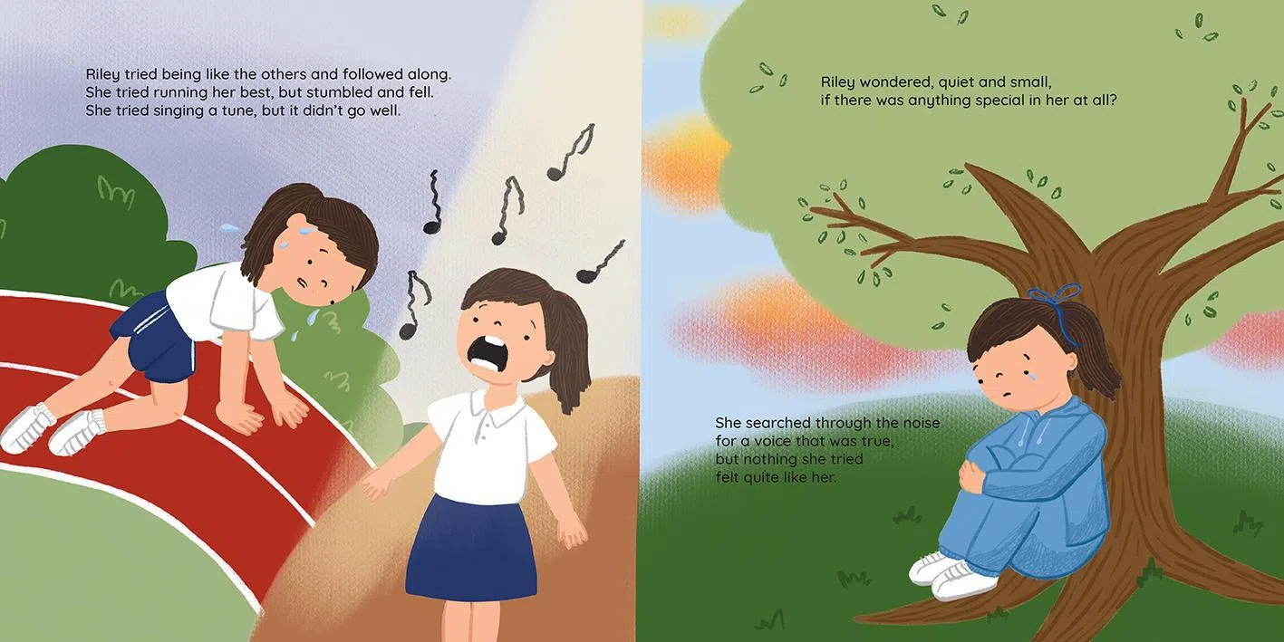 Picture book The Courage To Be You reminds children that their worth never depends on their achievements.