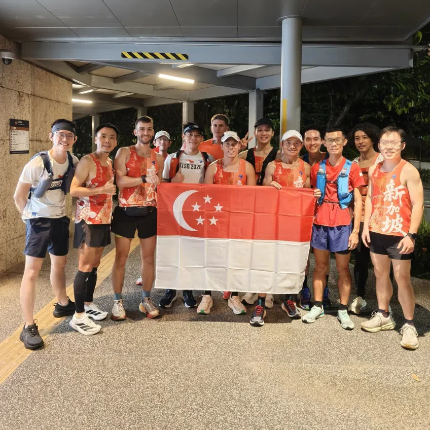 The run saw participants start their journey near Lentor MRT station at 10pm on Aug 8, and end at Bright Hill MRT station on the morning of Aug 9.
