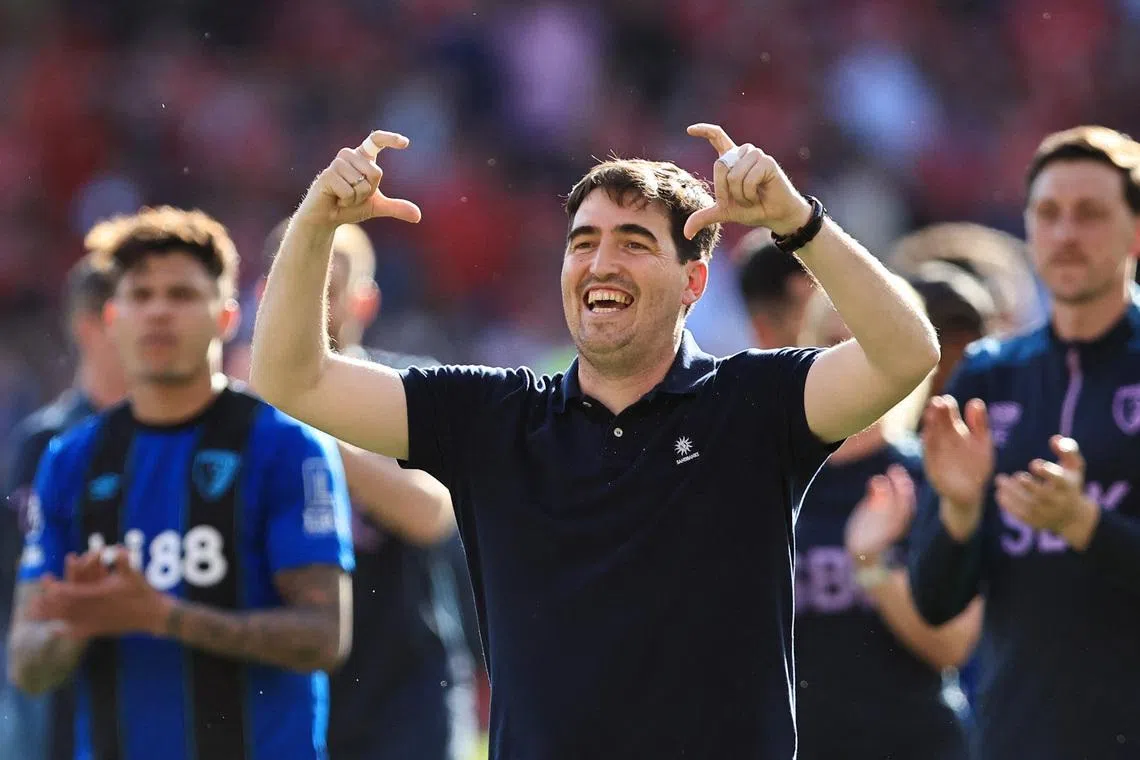Bournemouth's European dream a 'perfect ending', says departing Iraola