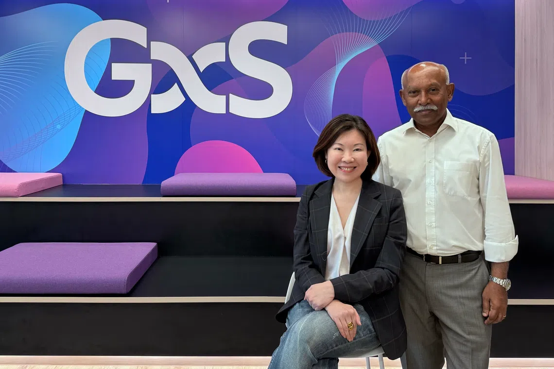 Both Lai Pei-Si (left) and Muthukrishnan Ramaswami had overseen the Validus acquisition. 