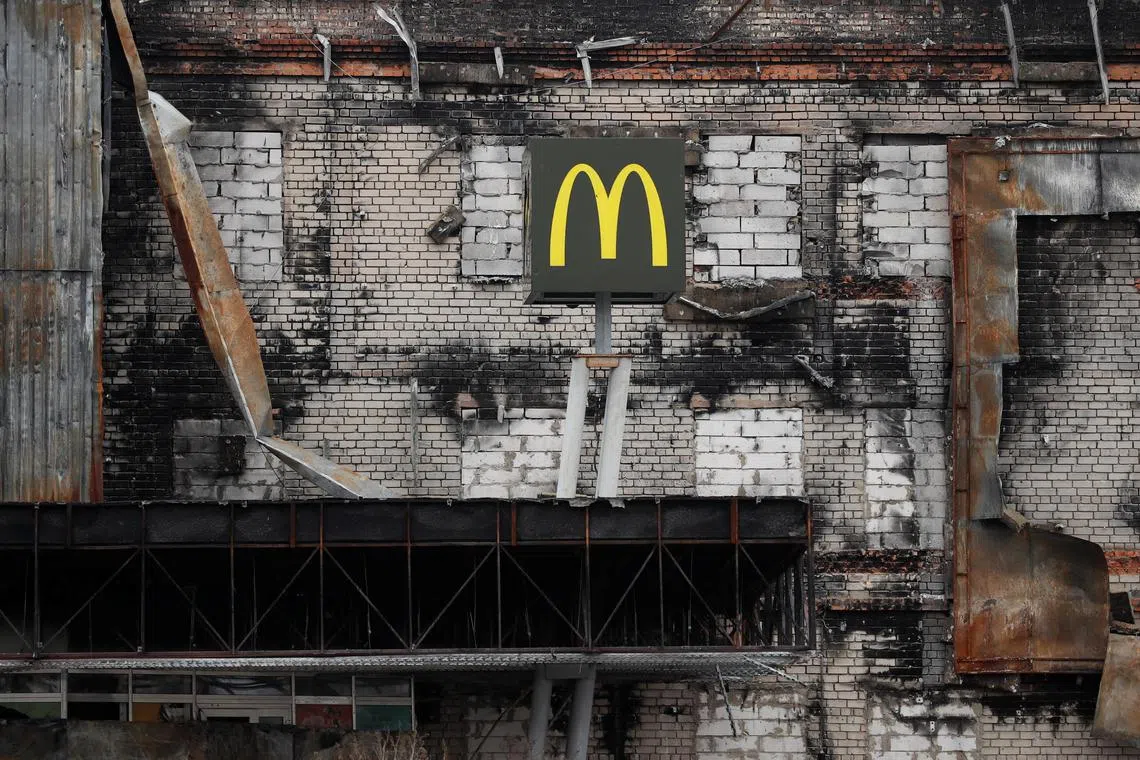 Few companies have been as decisive as McDonald’s, which sold its Russian restaurants in May, three months after the war began. 
