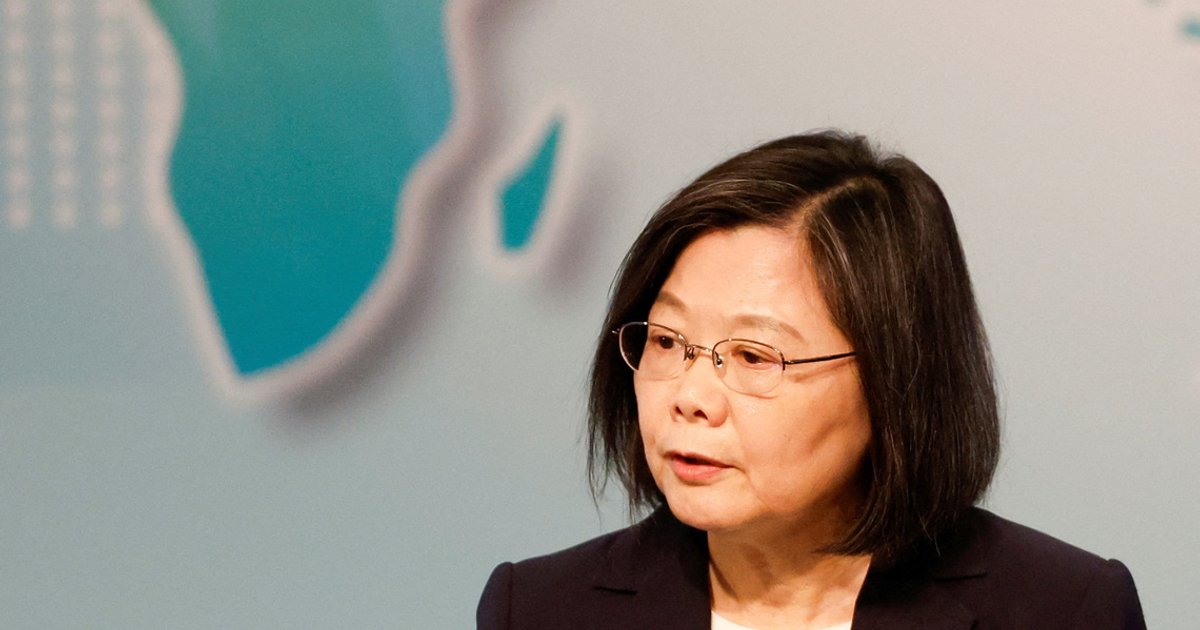 Former Taiwan President Tsai tells US audience of 'sustained' Chinese pressure