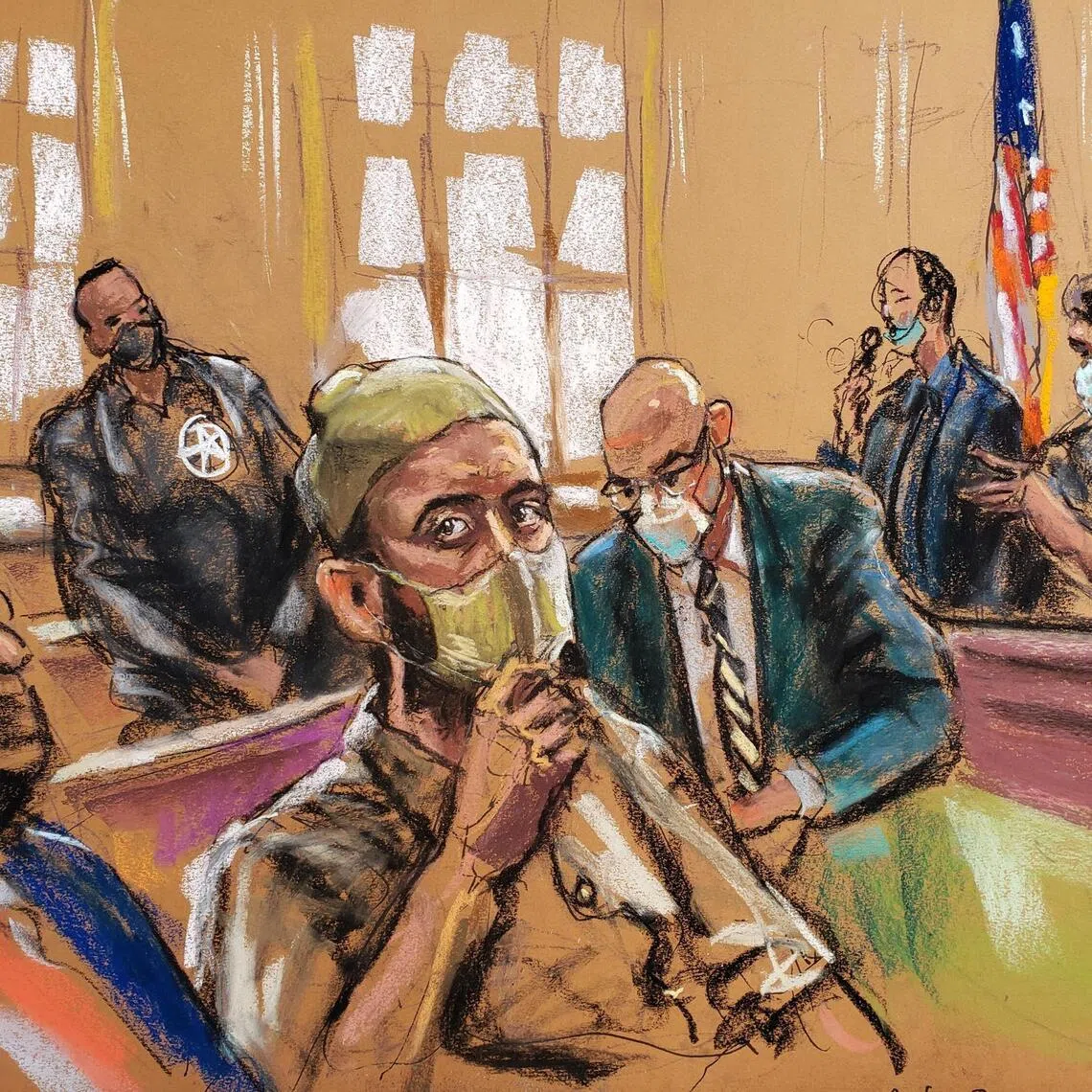 Former Taliban commander Haji Najibullah was described by a judge as having carried out the hostage taking with "casual brutality" and "psychological torture".