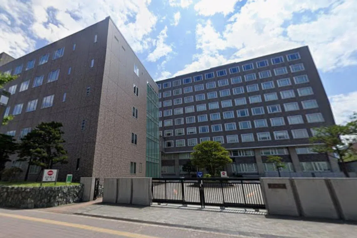 The Sapporo High Court (above) scrapped a district court ruling that had sentenced the man to 16 months in prison, suspended for four years.
