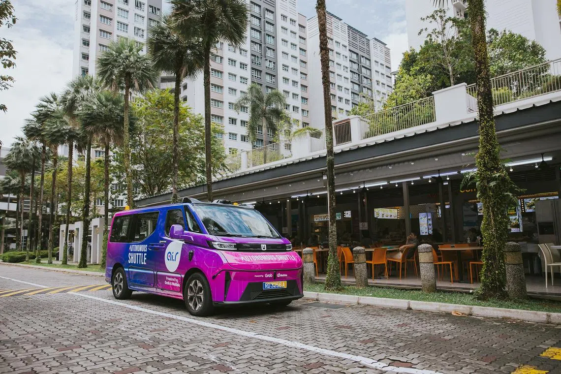 Autonomous vehicles are currently being tested in Punggol, with ComfortDelGro and Grab offering free rides at the moment.