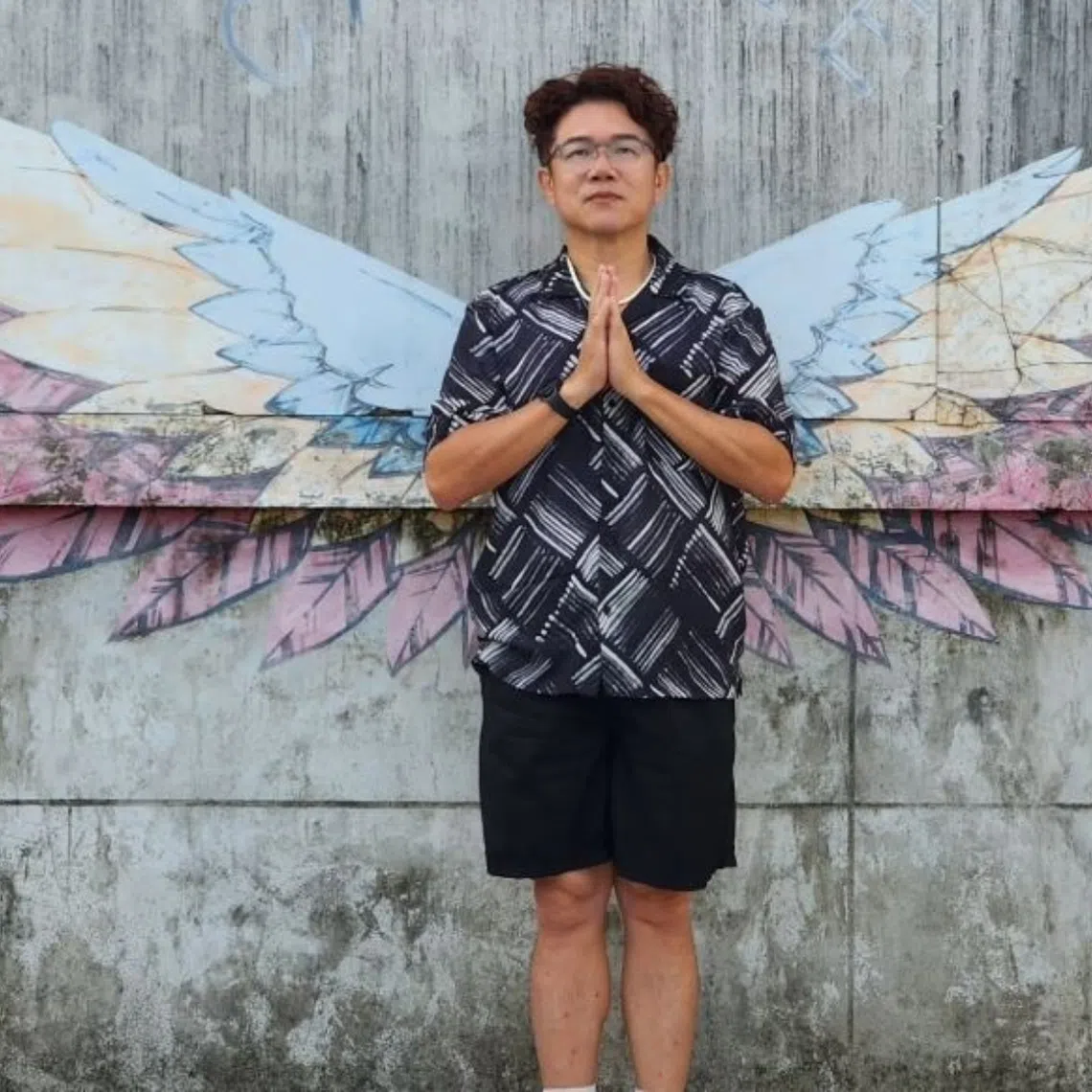 Singaporean actor Cavin Soh, seen here in the city of Hat Yai in Thailand, in August, likes taking overseas weekend trips to relax.