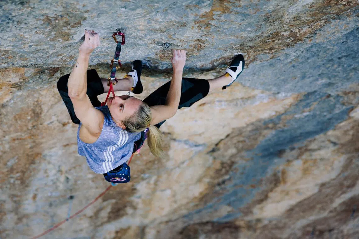 Olympic climbing champion Janja Garnbret becomes f