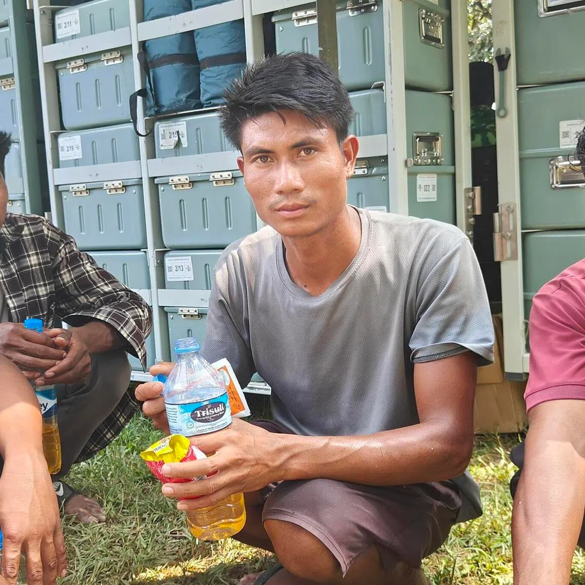 Bikash Tharu, 28, had a narrow escape on August 26 because he was late for work at a dam along the Bhotekoshi river.