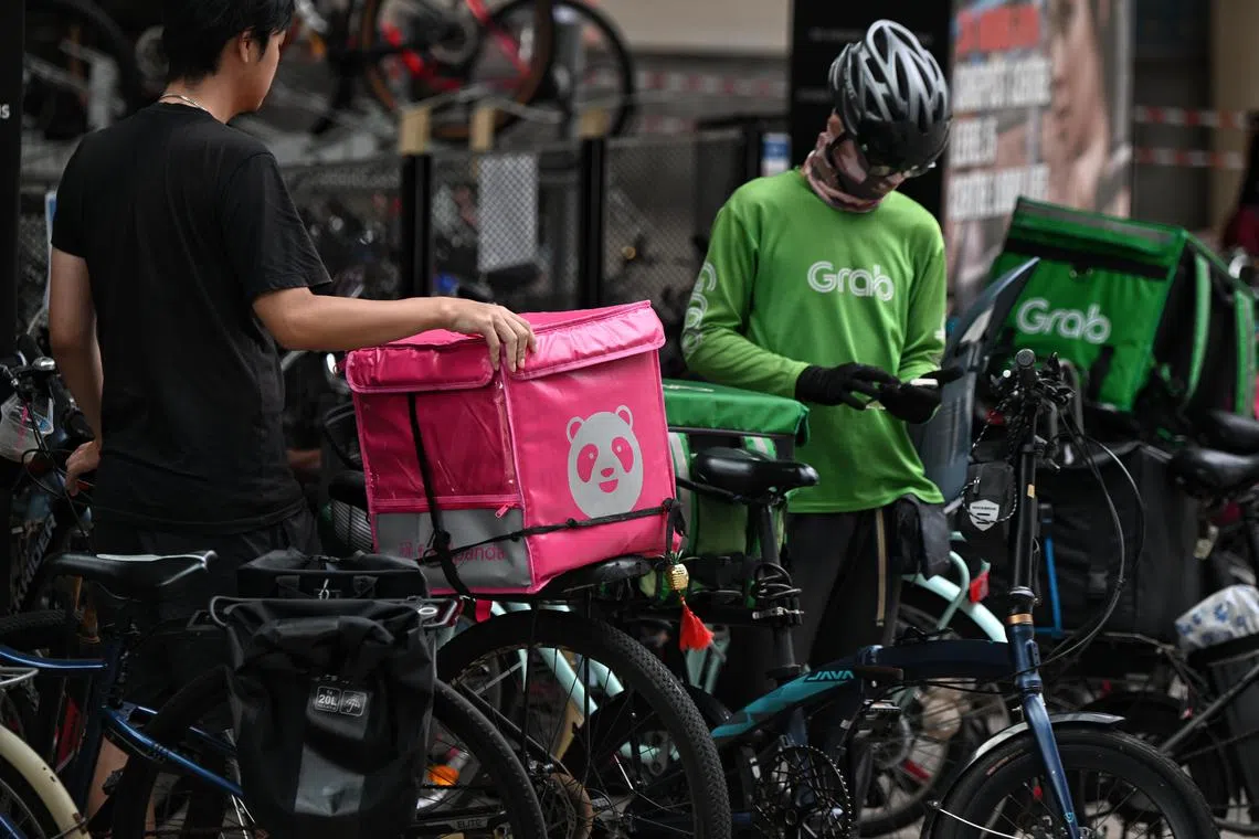 The CCCS had started a probe on Jan 10 into the possible acquisition by Grab Holdings of the whole or part of the business of foodpanda operator Delivery Hero in South-east Asia.