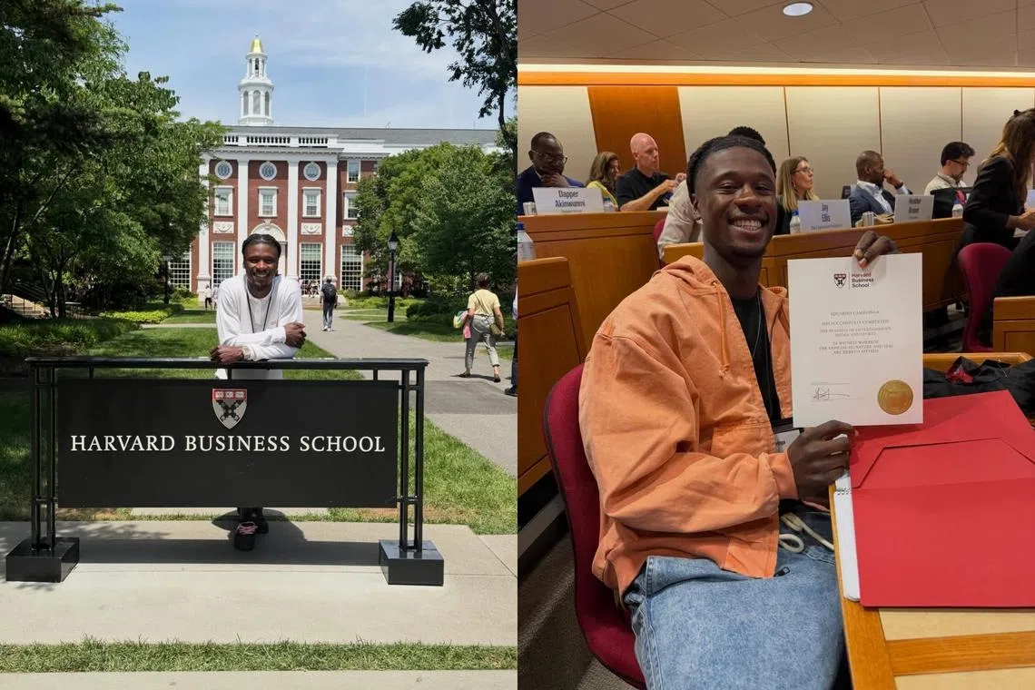 Eduardo Camavinga attended a course in entertainment and sport at Harvard Business School.