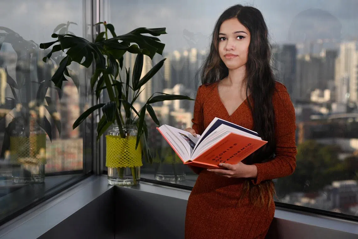 Profile photo taken on 9 March 2023 of Ms Maleha Tarin Moon , 21 who did well for A Levels despite the odds, staying in residential homes due to family issues 

Impart was introduced to Maleha , in September 2019. She radiated a sharpness of wit in conversation. She was also mature and weathered beyond her years. A life spent in residential homes had done that to her. You can have the chance to learn more about her adversities growing up if you take this feature. 

Maleha left her residential home around the age of 17, as she was ageing out of the care range. She was working full time as a classroom assistant to an allied educator. Special needs education is where her passion lies. But she wanted to pursue a degree to further her prospects. 

Here's the challenge. The last exam she set foot in school was when she was 16/17, and she wanted to sit for the 'A' levels as a private candidate. This meant that we effectively had ~12 months to the start of her exams. Impart gathered a group of 5 volunteers to support her through her studies, and we coordinated educational bursaries to help her focus on her studies instead of working a full time job. It was a whirlwind of a year getting her through her 'A's. Quite a bit cropped up, even during one of her papers itself. 

We weren't sure what to expect on results day – no schooling estimates to bank on, no prelims to gauge things with, and no real experience to lean on. We had done up a safety plan with her to manage her emotions in the event that things didn't turn out well. 

Then she got her results: AABBCC.