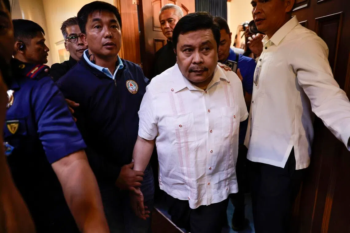 Philippine senator Jinggoy Estrada surrenders over graft case