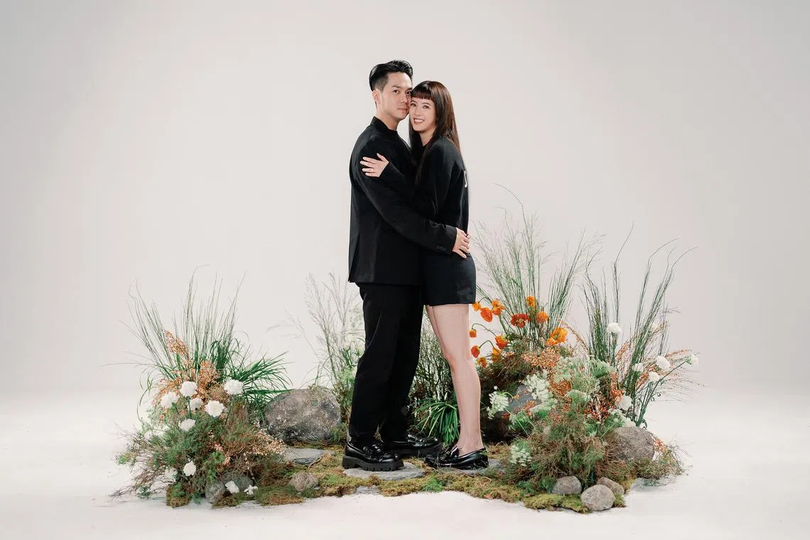 Celebrity chef Wu Sihan (left) proposed to local actress Tay Ying, the daughter of celebrity couple Zheng Geping and Hong Huifang, on March 20, 2024. The pair, who kept their engagement quiet for a year before announcing it on March 20, will be marrying in June later this year.