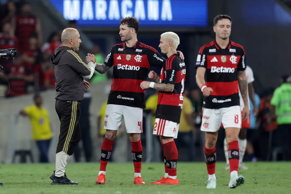 Flamengo, the reigning Libertadores and Brasileirao champion, has the biggest annual sponsorship deal in South American football history with Betano, worth US$46 million.