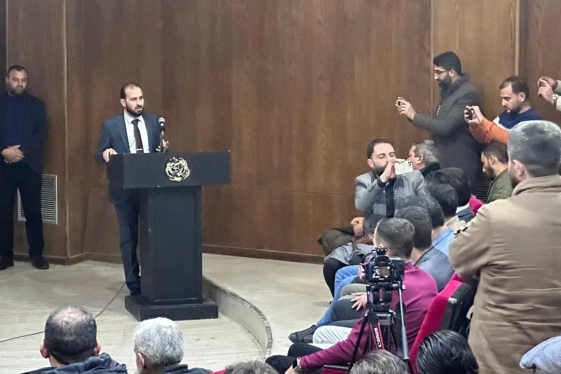 Syria’s new minister of information said he is working towards a free press and freedom of expression.