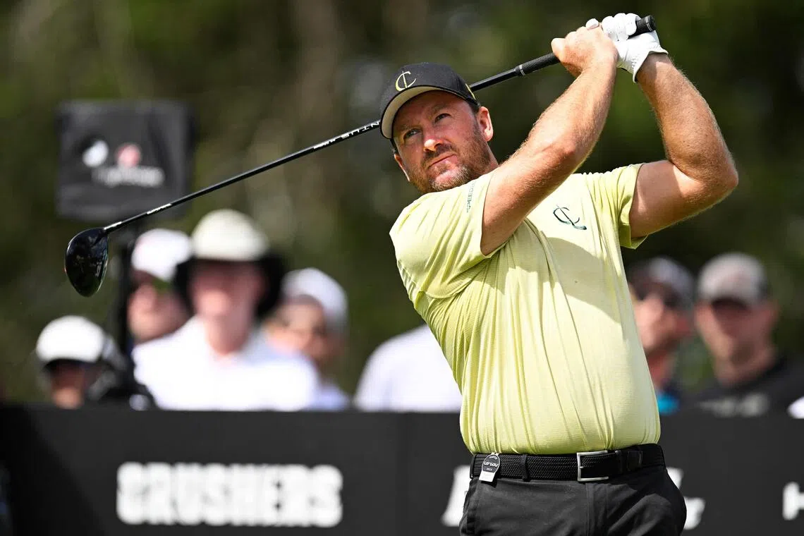 Graeme McDowell, in a file photo from 2023, said he was “grateful” for his last four years with LIV, and looked forward to the “next chapter of my career”.