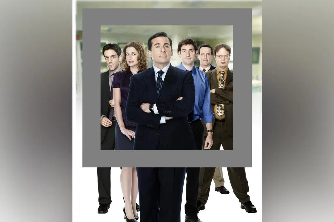 The Office starring Steve Carell (centre) is finally getting a spinoff - The Paper (2025).