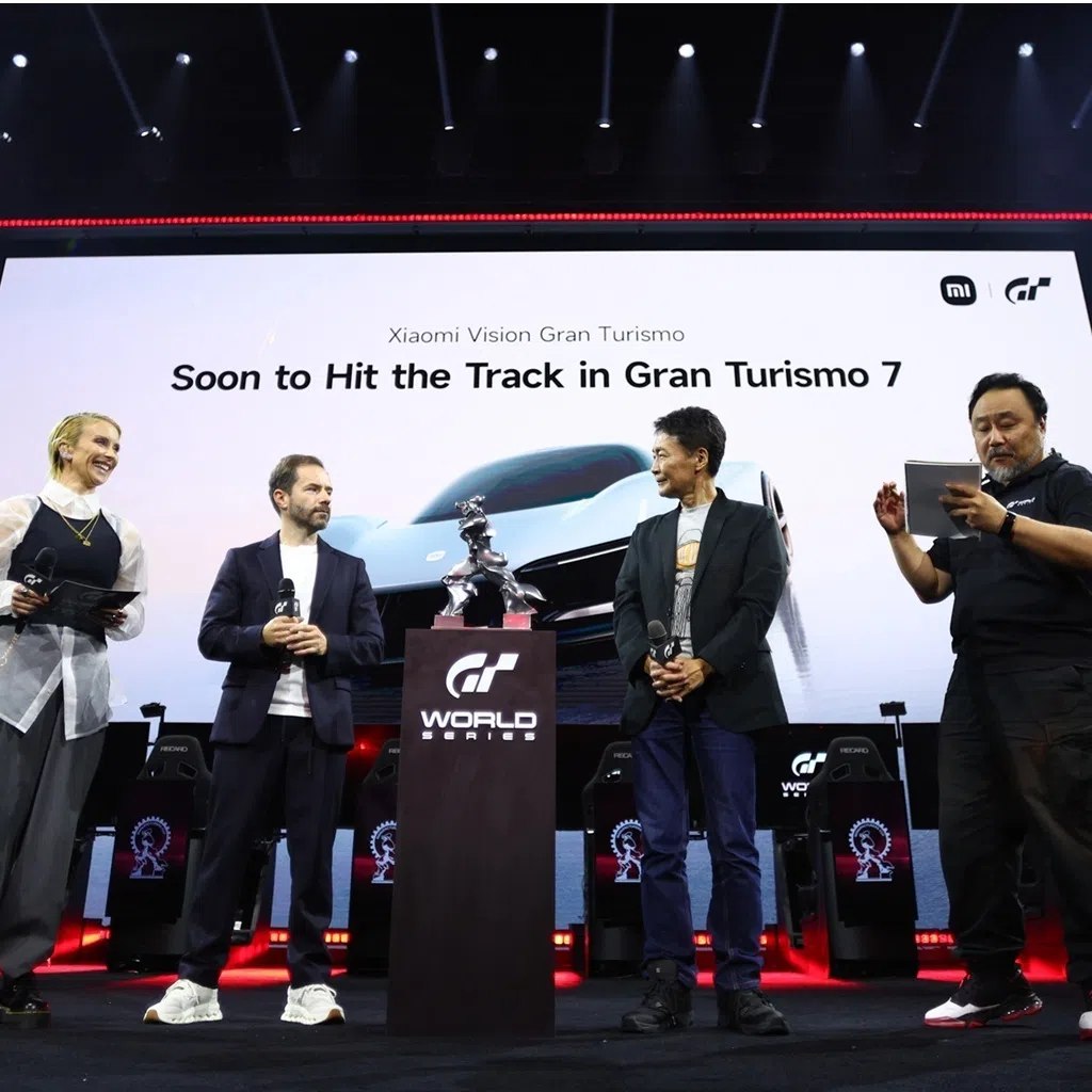 SINGAPORE, SINGAPORE - OCTOBER 03: during round three of the Gran Turismo World Series at Sands Theatre, Marina Bay Sands on October 03, 2026 in Singapore, Singapore. (NOTE TO USER - Gran Turismo 7: TM & © 2022 Sony Interactive Entertainment Inc. Developed by Polyphony Digital Inc. Manufacturers, cars, names, brands and associated imagery featured in this game in some cases include trademarks and/or copyrighted materials of their respective owners. All rights reserved). (Photo by Clive Rose - Gran Turismo/Gran Turismo via Getty Images)