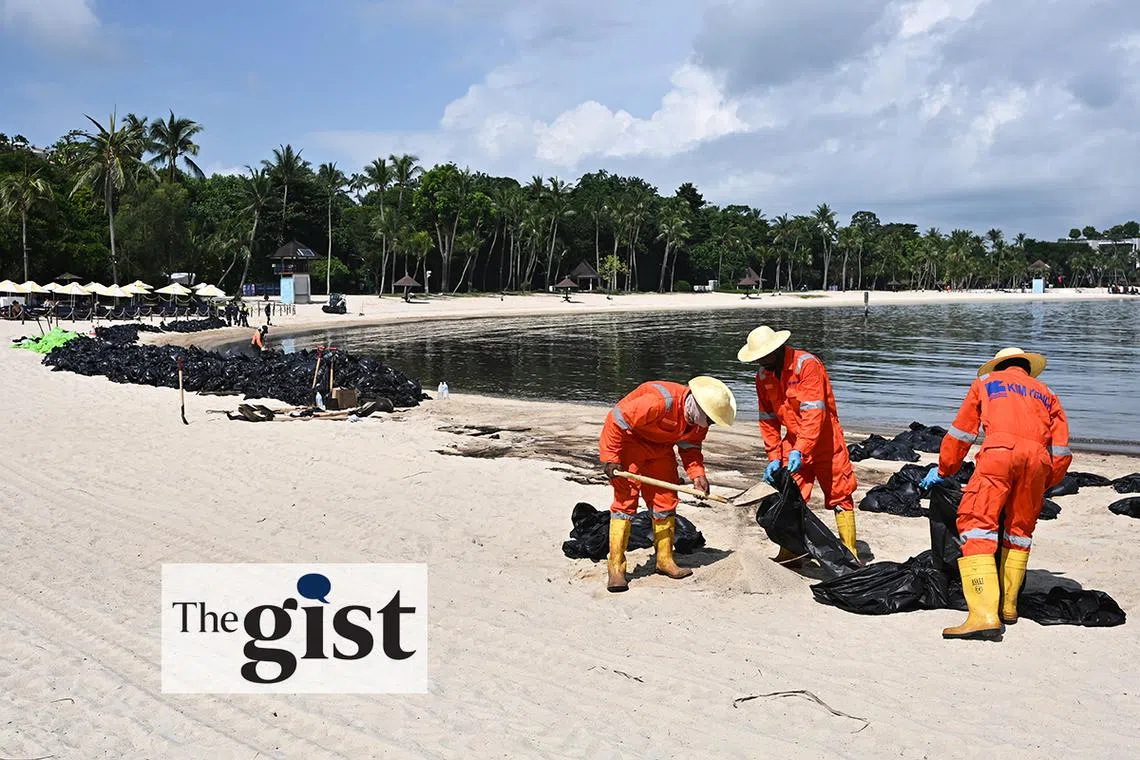 Many MPs asked about the MPA’s response to the 400-tonne oil spill on June 14 off Pasir Panjang Terminal.