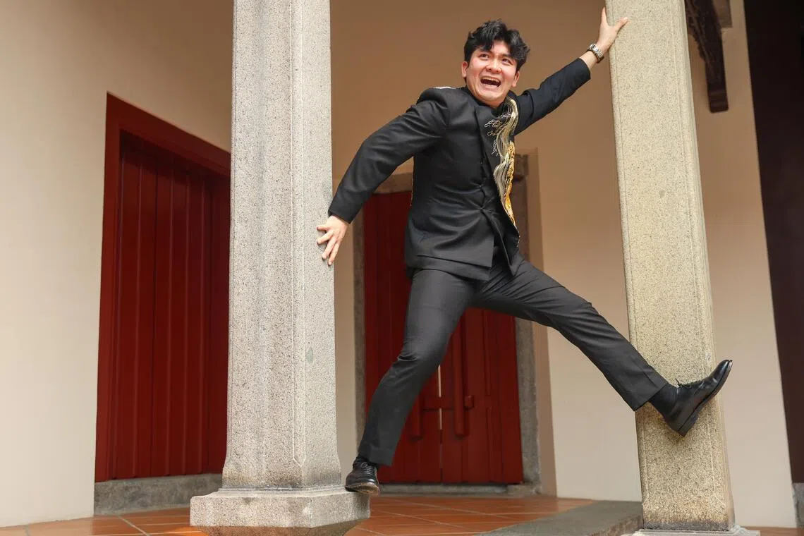 Chinese-Irish comedy creator, actor and film-maker Steven He will give a talk to students at ITE College Central on Oct 9.