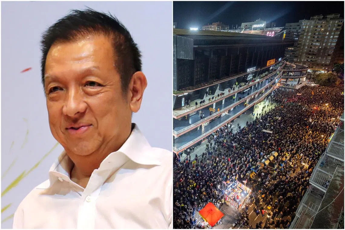 The sea of Valencia supporters outside Mestalla Stadium demanding Peter Lim’s departure has become a common occurrence.