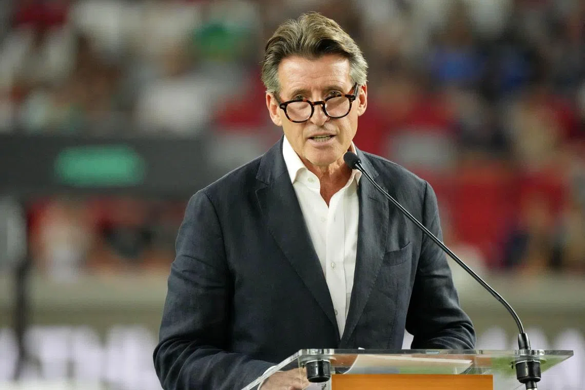 World Athletics president Sebastian Coe is one of seven people bidding to replace Thomas Bach as IOC chief.