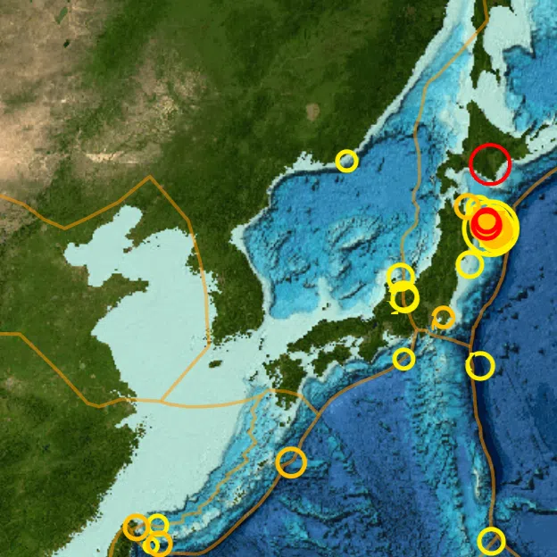 The early morning quake occured at a depth of 80km in the Tokachi region of the northern main island, according to the Japan Meteorological Agency.