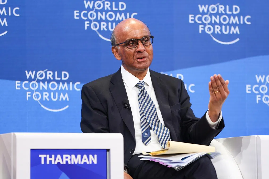 President Tharman Shanmugaratnam and the panel were discussing the role and impact of governments as investors, on the private sector.