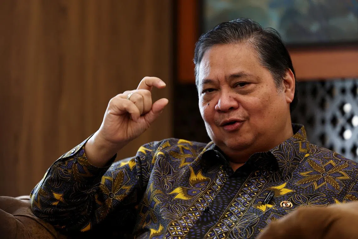 Chief economic minister Airlangga Hartarto said the economy was fundamentally solid and would get a boost from a planned incentive package.