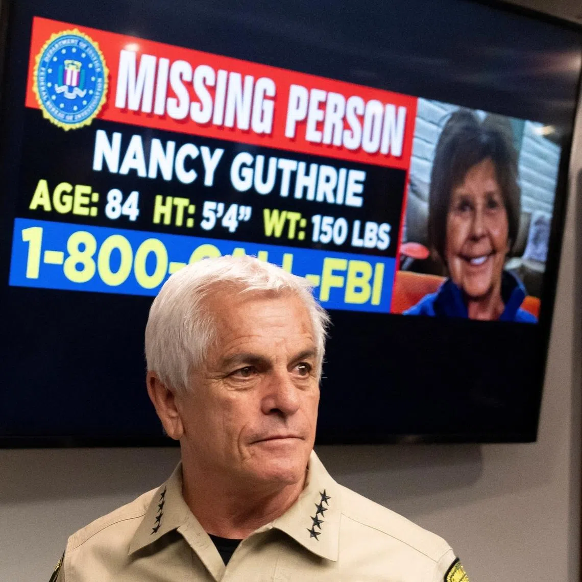TV news host Savannah Guthrie (left) whose mother Nancy was abducted in February 2026.