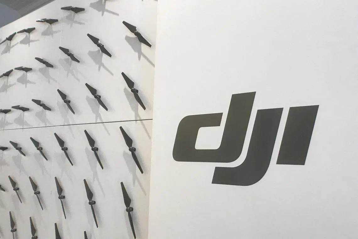 The New York office of China-based DJI.