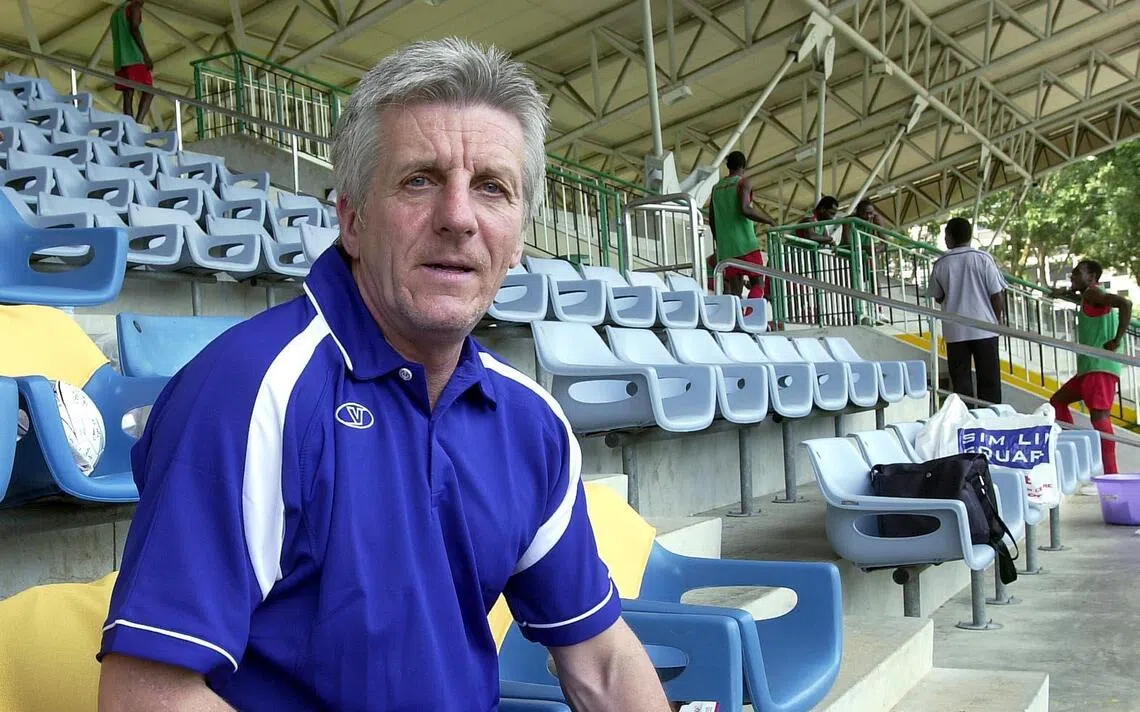Barry Whitbread led the Lions from 1995 to 1998, during which Singapore won the Tiger Cup in 1998.
