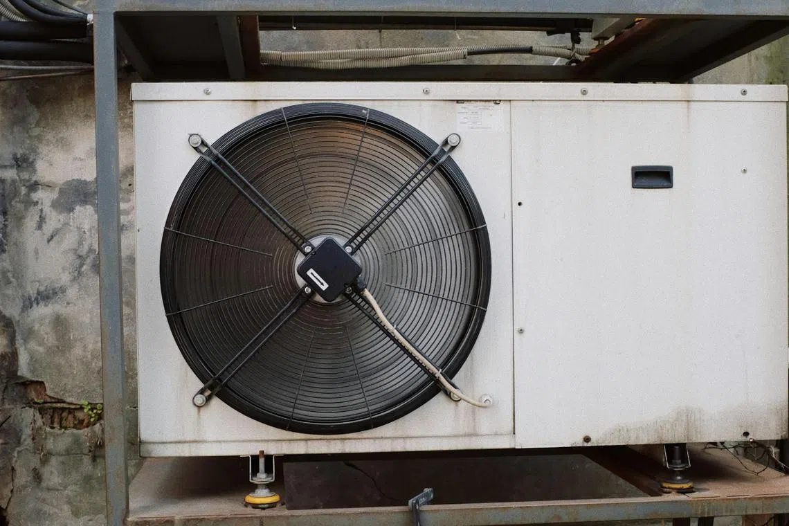 The dead person was a 24-year-old contractor who was working on an air-conditioning unit.