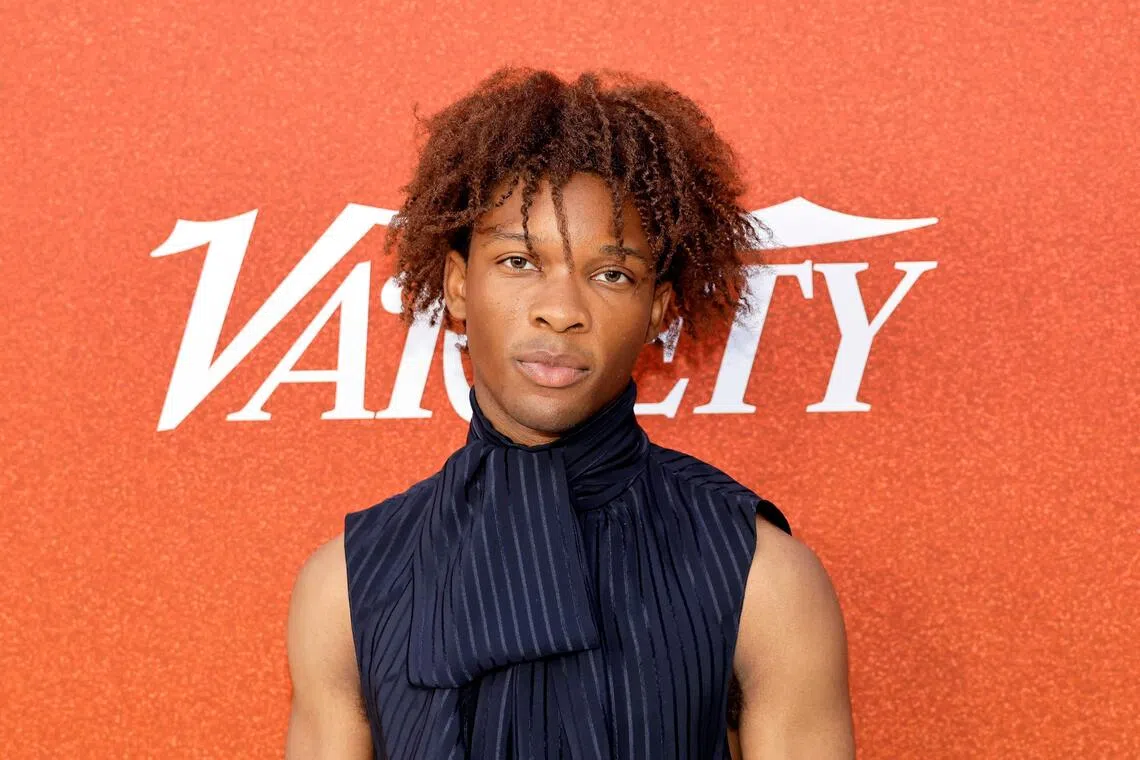 US singer D4vd at the Variety Power of Young Hollywood event in Hollywood, California, on Aug 10.