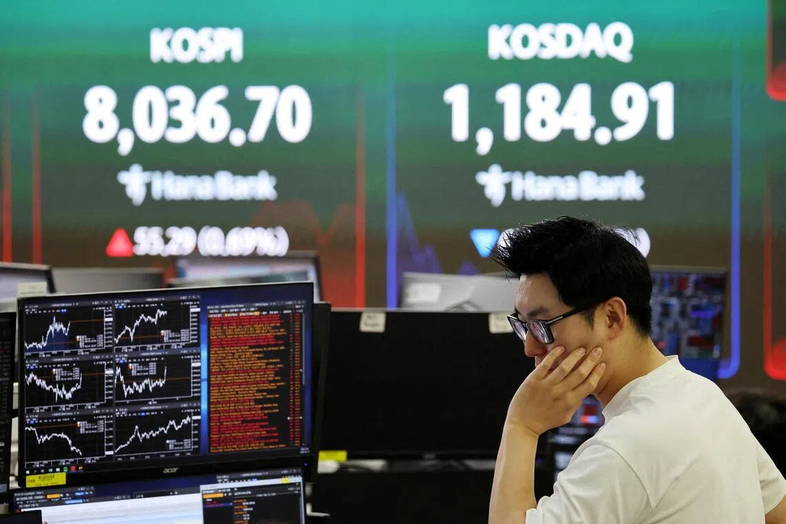 Chip rout puts South Korea's 'ant' investors to the test as margin debt soars