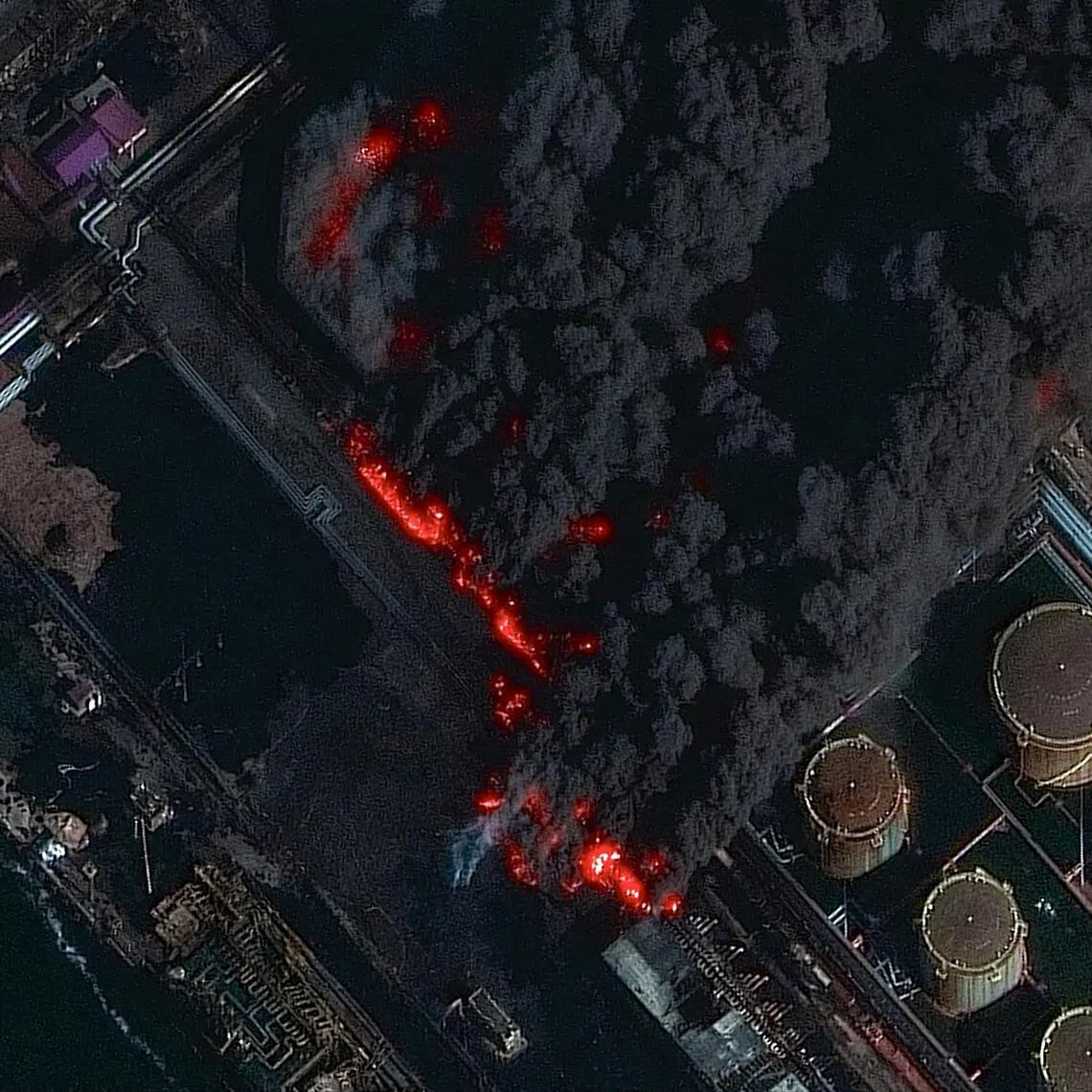 A series of recent strikes on Russia’s oil logistics at Primorsk, Ust-Luga (pictured), Sheskharis and Tuapse reduced total daily oil shipments by about 880,000 barrels. 