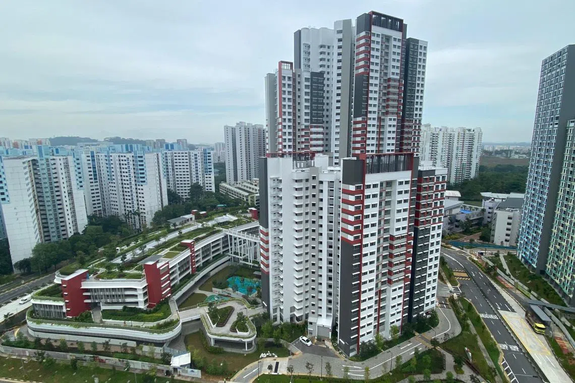 Among the housing projects completed in 2022 were ones that were delayed, such as Senja Heights (above).