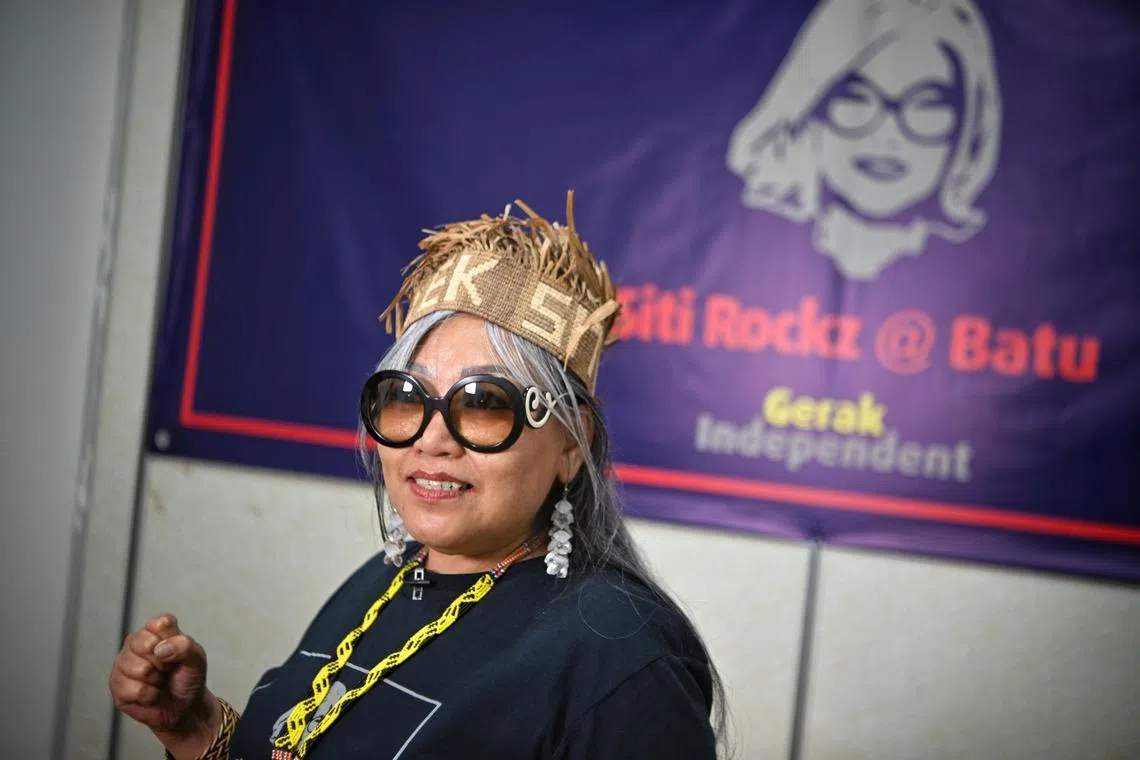 Interview with Batu candidate,  lawyer Siti Kasim at her office on 7 November 2022.