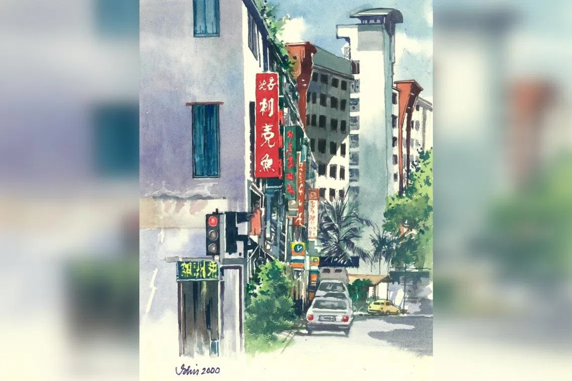 City Lines art show highlights artists’ different takes on Singapore cityscape