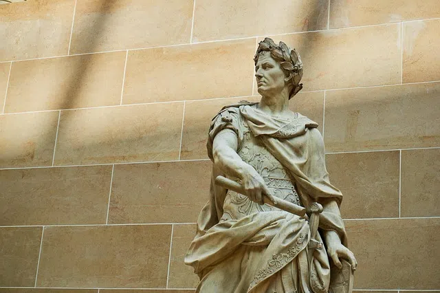 Australian students mistakenly studied Augustus instead of Julius Caesar.