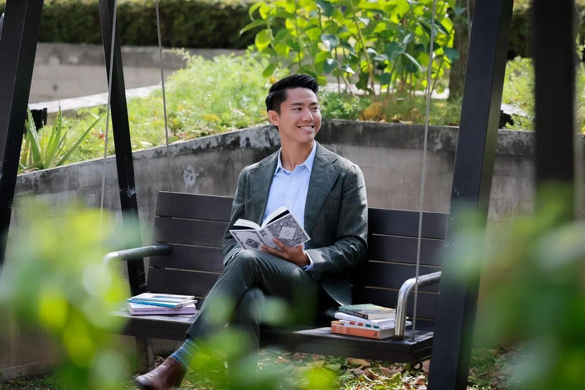 Mr Ho Ren Chun, director of corporate development at Banyan Group, fits in short stories and poetry into his travel time.