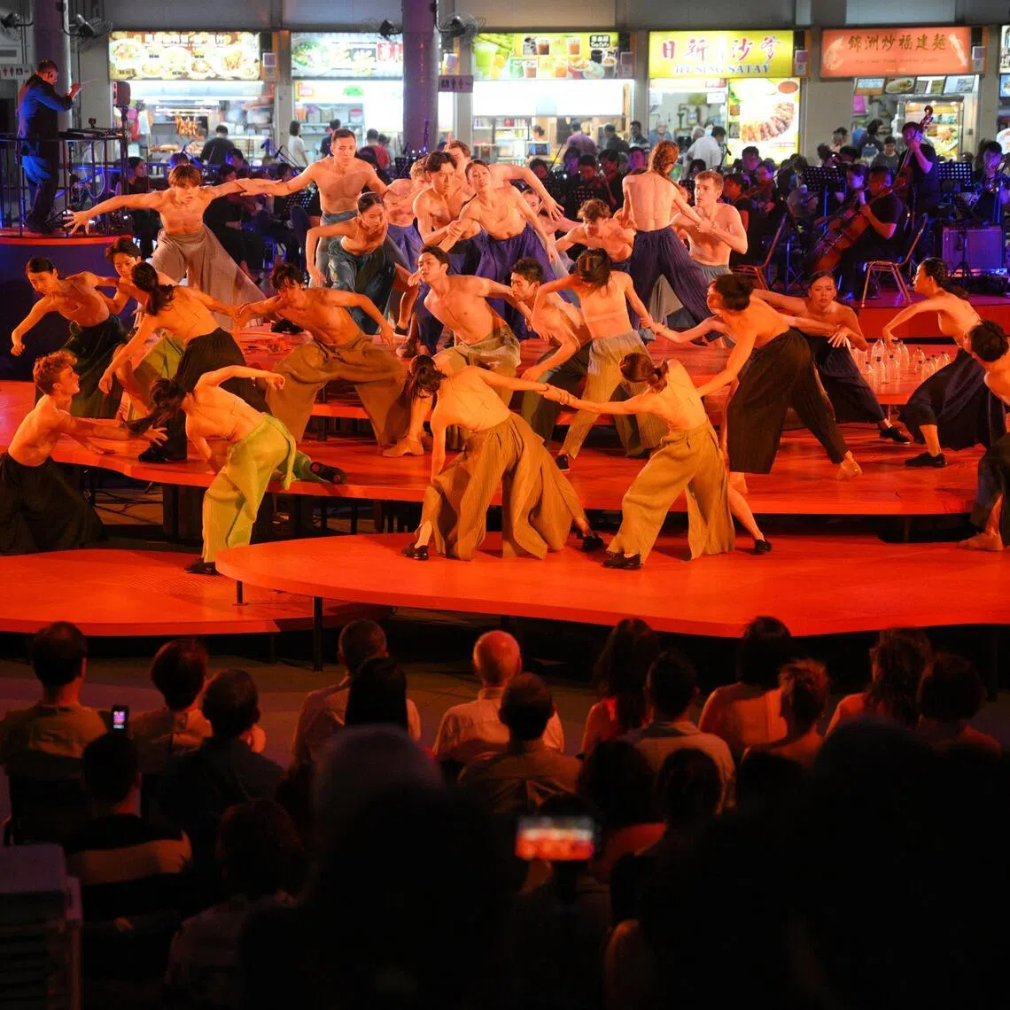 Singapore International Festival of Arts' opening act at Bedok. 
