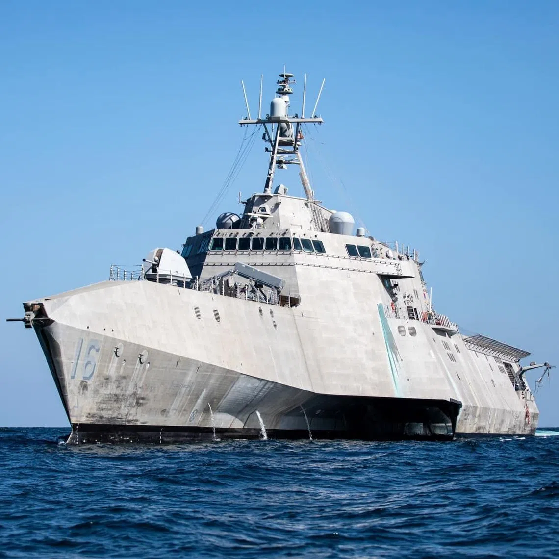 The USS Tulsa is currently docked at the US' Navy Region Center Singapore in Sembawang.