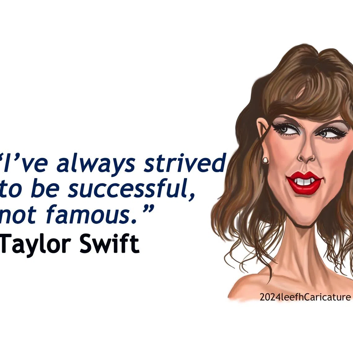 Most faces are easy targets, like Taylor Swift, says the writer. Others pose real challenges.