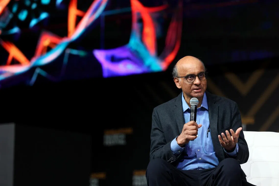 Mr Tharman will also meet United Nations secretary-general Antonio Guterres, and several financial sector leaders. 