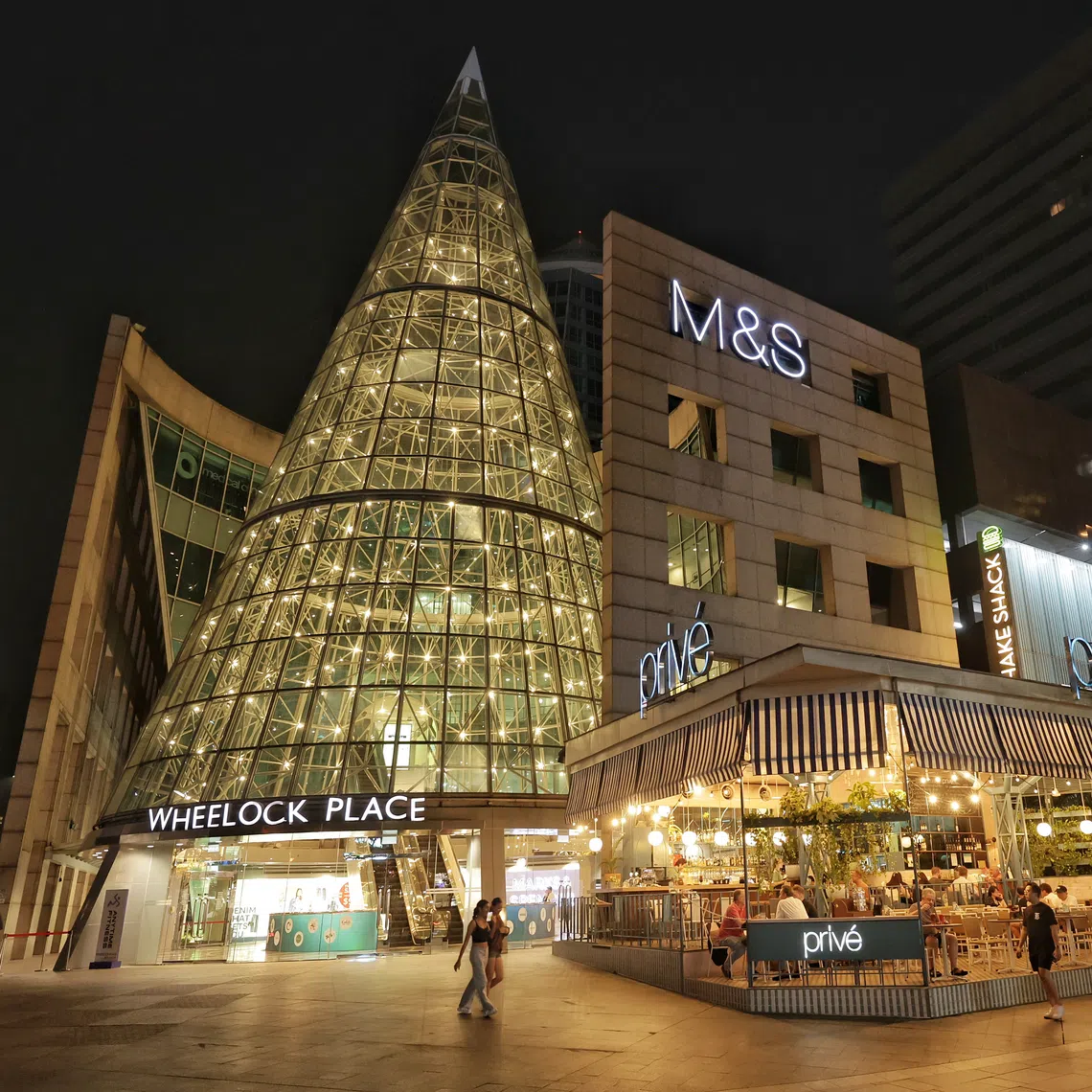 The deal will give the fund ownership of the development, which includes the Wheelock Place mall on Orchard Road.
