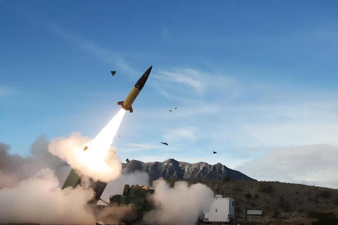 The ATACMS missiles were used for the first time in the early hours of April 17, launched against a Russian airfield in Crimea that was about 165km from the Ukrainian front lines.