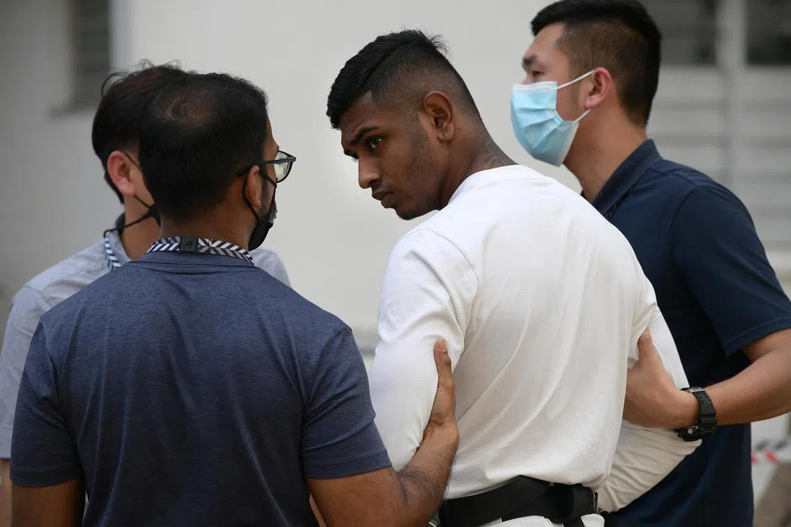 Muhammad Sajid Saleem, 21, was sentenced to three years’ jail with six strokes of the cane.